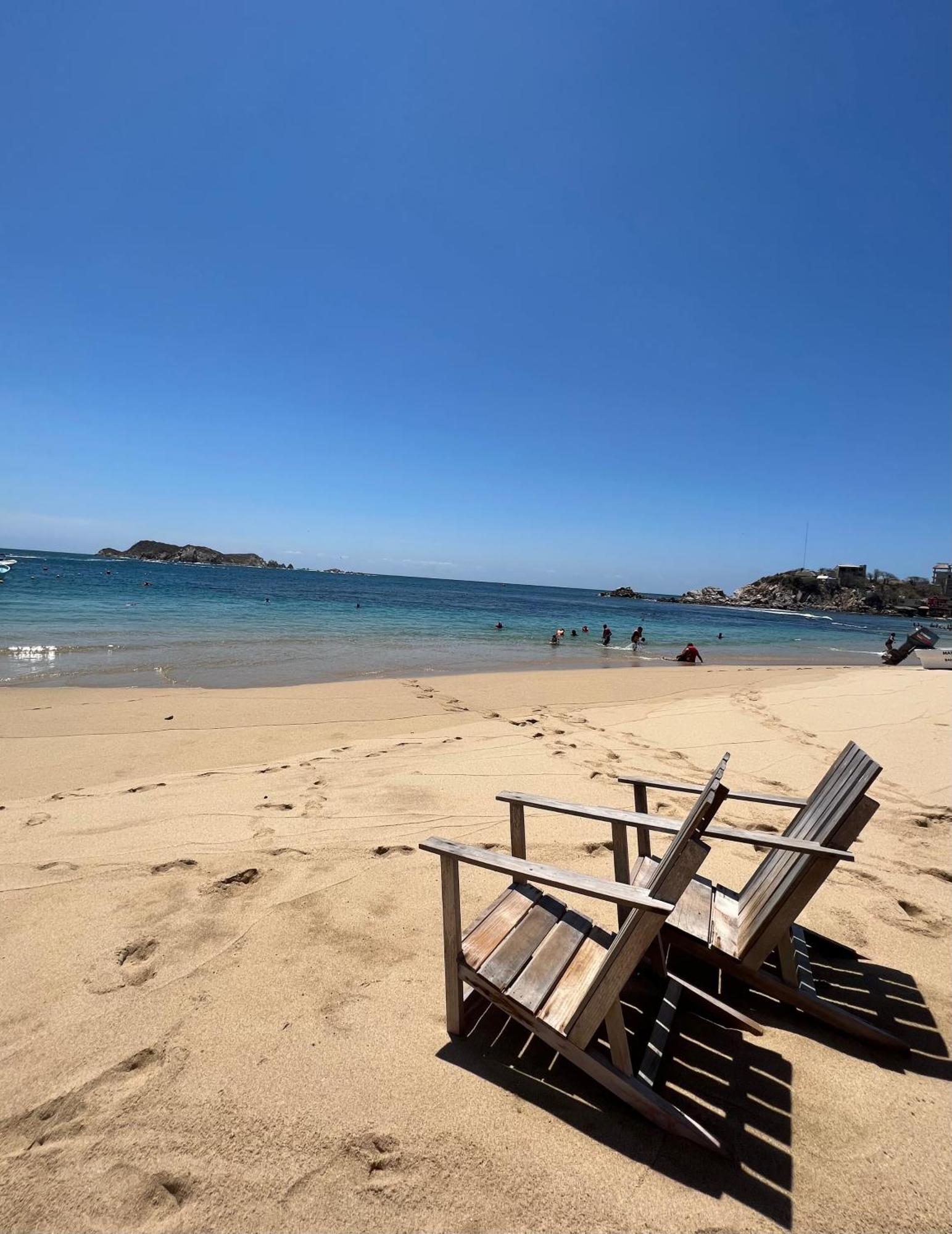 Agua Azul la Villa Santa Cruz Huatulco Esterno foto