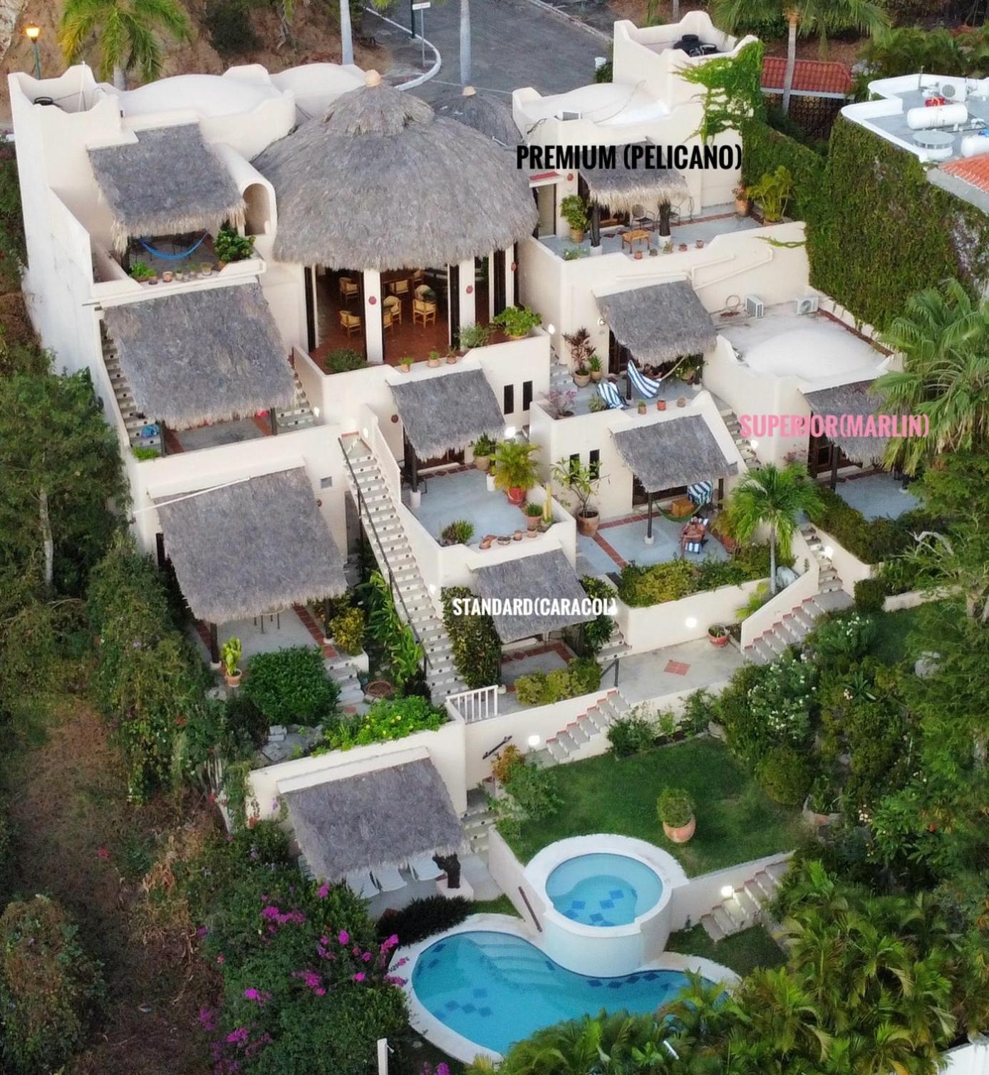 Agua Azul la Villa Santa Cruz Huatulco Esterno foto